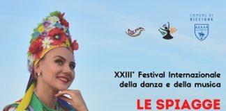 Riccione si accende di colori, musica e danza con il festival internazionale “Le spiagge d’Italia”