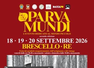 Dal 18 al 20 settembre Brescello (RE) seconda edizione di Parva Mundi