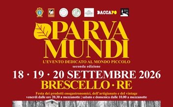 Dal 18 al 20 settembre Brescello (RE) seconda edizione di Parva Mundi