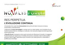 Agroalimentare: al via la quinta edizione del Novalis Forum, Res Perpetua – Evoluzione continua