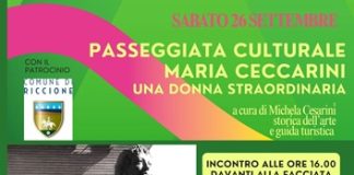 “Maria Ceccarini, una donna straordinaria”: a Riccione la passeggiata culturale tra storia e benessere