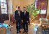 Il sindaco Sadegholvaad riceve il nuovo Console Generale USA a Firenze, Joe Tordella