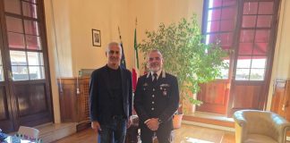 Il sindaco riceve il nuovo Comandante Provinciale dei Carabinieri di Rimini, Colonnello Daniele Credidio