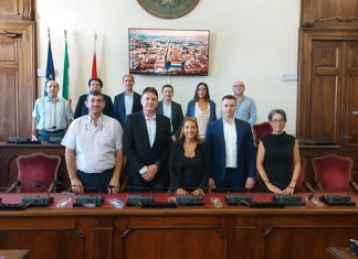 In Municipio a Piacenza l’accoglienza della delegazione macedone di Strumica