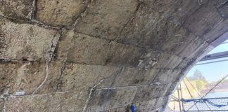 Ponte di Tiberio, i lavori di restauro alla fase di rifinitura