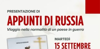 “APPUNTI DI RUSSIA. Viaggio nella normalità di un paese in guerra” il 15 settembre la presentazione a Bologna