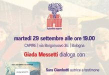 Giardino Segreto 29 settembre con Giada Messetti