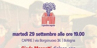 Giardino Segreto 29 settembre con Giada Messetti