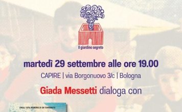 Giardino Segreto 29 settembre con Giada Messetti
