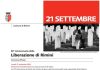 Al via martedì 15 settembre il calendario di iniziative per l’82° anniversario della Liberazione di Rimini