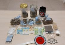 Contrasto allo spaccio, arrestato un 34enne trovato in possesso di oltre 400 grammi di stupefacente
