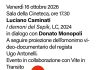 Venerdì 16 ottobre per Libri da queste parti Luciano Caminati presenta “I demoni del Sepik”