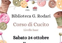 Corso di cucito: alla Rodari proseguono gli appuntamenti per imparare a eseguire piccoli rammendi