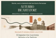 “Autunno incantatore”: alla Bassani si parla del legame tra Lucrezia Borgia e le Delizie Estensi