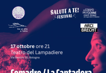 Prosegue con gli appuntamenti autunnali la rassegna Salute a te Festival, appuntamento il 17, 24 e 25 ottobre al Lampadiere di Bologna con gli spettacoli Comadre e Dideide