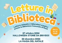 Letture in Biblioteca: storie animate e laboratori creativi dai 6 ai 10 anni