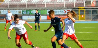 Femminile Rimini Calcio in campo contro Polisportiva Fontanelle 1964