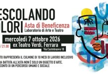 Domani al Teatro Verdi di Ferrara, l’asta “Mescolando Colori”