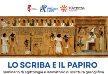 Passerini Landi, venerdì e sabato il seminario di egittologia del prof. Cavillier “Lo scriba e il papiro”