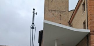 Torre dell’orologio del palazzo del Ridotto, proseguono le indagini per il restauro e la messa in sicurezza (FOTO)