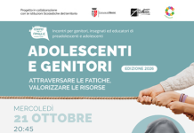 “Tra libri, conflitti e futuro”: mercoledì 21 ottobre una nuova serata della rassegna “Adolescenti e genitori” a cura del Centro per le Famiglie