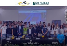 Pallavolo Bologna presenta la stagione all’Aeroporto con BCC Felsinea: svelate le nuove maglie