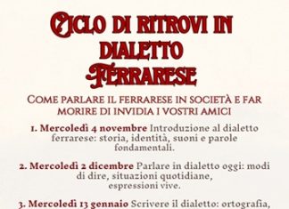 Ciclo di ritrovi in dialetto ferrarese: alla Luppi un percorso per riscoprire la lingua e la cultura del territorio